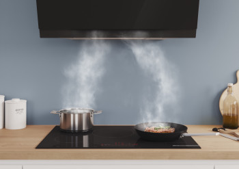 Bosch Series 8 DWK91LT60B Wall-Mounted Cooker Hood image 1